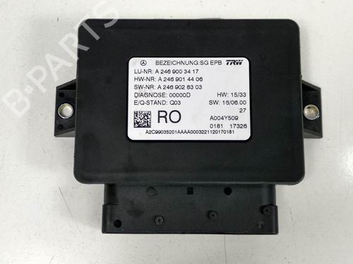 Used Electronic module Electronic module MERCEDES-BENZ GLA-CLASS (X156) GLA 220 d 4-matic (156.905) (177 hp) 7289662 7289662