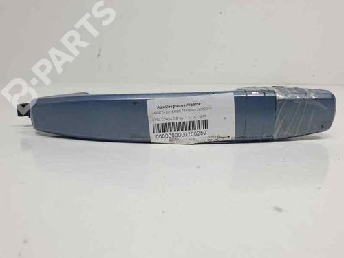 Højre bagtil udvendigt håndtag OPEL CORSA D (S07) [2006-2015]  6853273