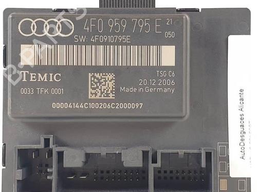 Elektronisk modul AUDI A6 C6 (4F2) 2.0 TDI (140 hp) 17620797