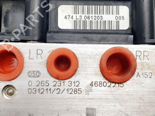 ABS pump FIAT PANDA (169_) 1.2 (169.AXB11, 169.AXB1A) | BP24934882M43 