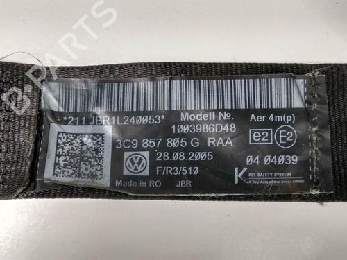 Rear left seatbelt VW PASSAT B6 Variant (3C5) 2.0 TDI 16V | BP8330647I29 