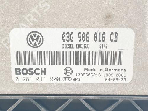 Engine control unit (ECU) VW GOLF V (1K1) 1.9 TDI | BP30896347M57  - Image 5