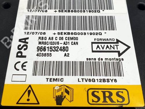 ECU airbags CITROËN C3 I (FC_, FN_) 1.4 i Bivalent | BP20131298M53 