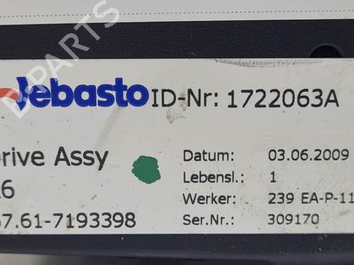 Sunroof engine BMW 1 (E87) 118 d | BP26171108M60 