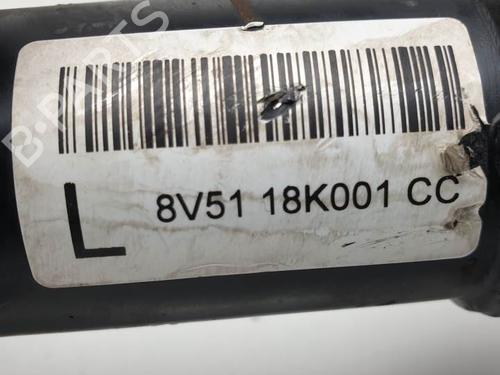 Left front shock absorber FORD FIESTA VI (CB1, CCN) 1.6 TDCi | BP24350435M16 