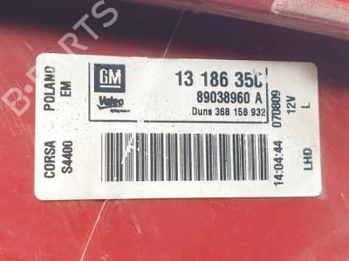 Left taillight OPEL CORSA D (S07) 1.2 (L08, L68) | BP30844114C34
