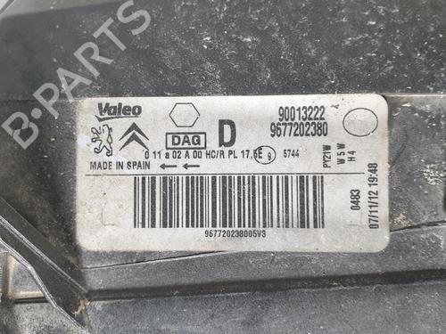 Right headlight PEUGEOT PARTNER Box Body/MPV 1.6 HDi | BP36290845C29 - Image 5