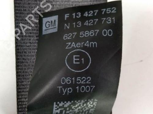 Rear left seatbelt OPEL CORSA E (X15)  | BP7537376I29 