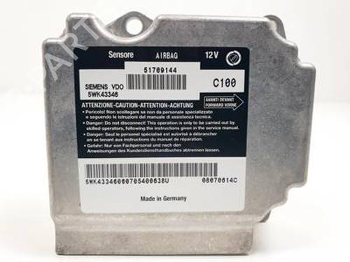 Centralita airbag FIAT STILO Multi Wagon (192_) 1.9 D Multijet (120 hp) 30763067