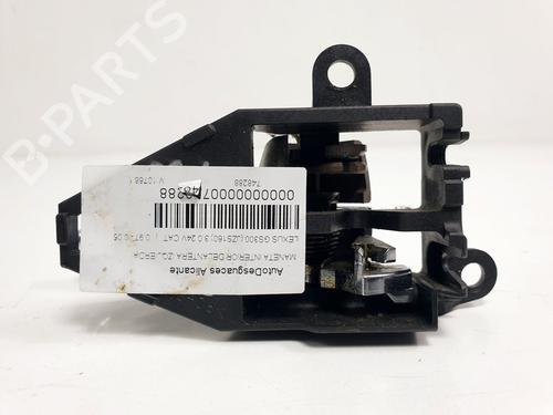 Front left interior door handle LEXUS GS (_S16_) 300 (JZS160_, JZS160R) | BP12370496I13 