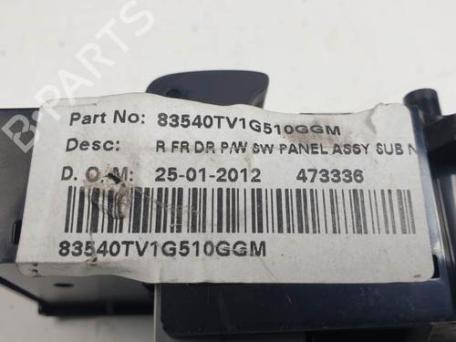 Right front window switch HONDA CIVIC IX (FK) 2.2 i-DTEC (FK3) | BP28122798I26 