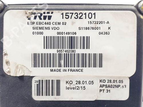 ABS pump PEUGEOT 407 (6D_) 2.0 (6DRFNB, 6DRFNE) | BP23947238M43 