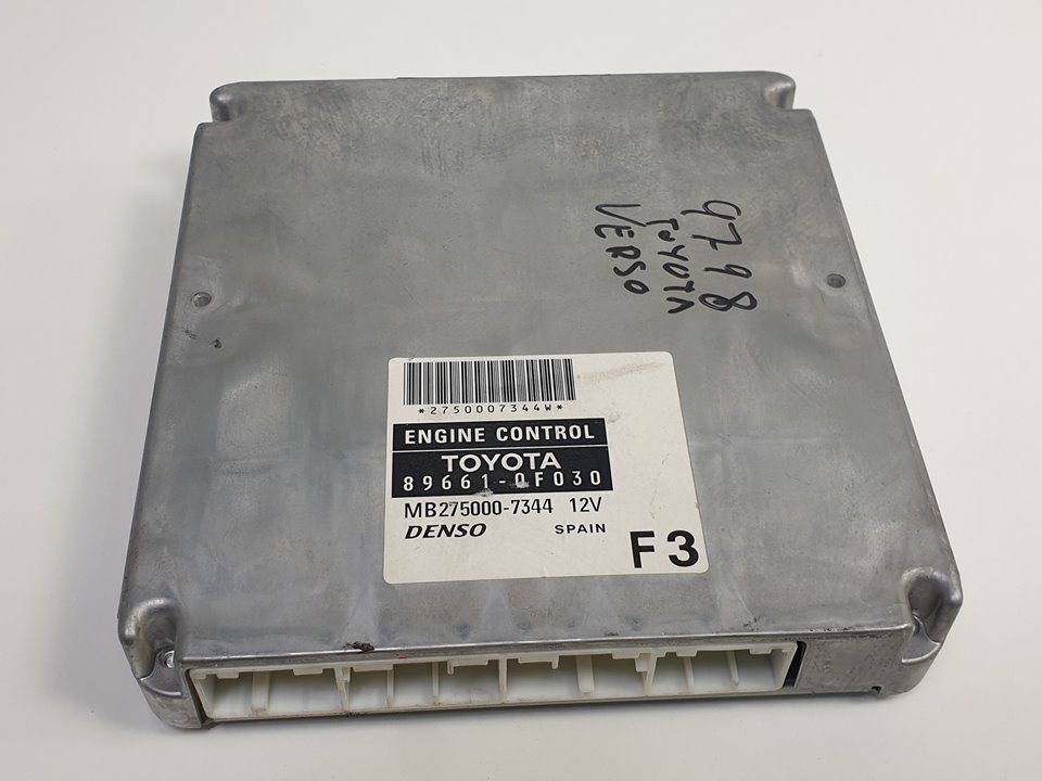 Engine control unit (ECU) TOYOTA COROLLA Verso (ZER_, ZZE12_, R1_) 1.8 ...