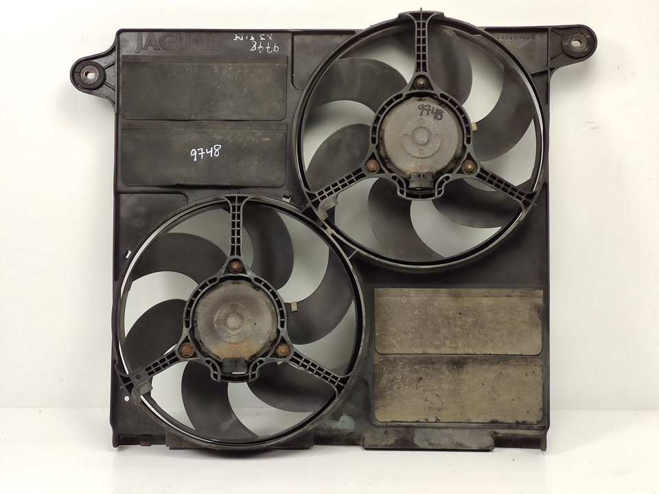 thumbnail image 2 of Front Cooling Fan Assembly For Jaguar XJ8, XJ8L, XJR, Vanden Plas (2004-2009) 2 of 3