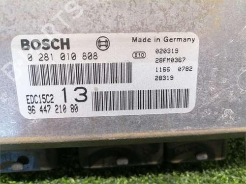 Control unit CITROËN C5 I (DC_) 2.0 HDi (DCRHZB, DCRHZE) | BP38713538M11 - Image 4