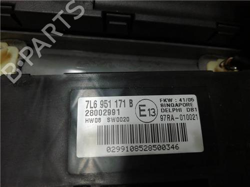 Interior roof light VW TOUAREG (7LA, 7L6, 7L7) 2.5 R5 TDI | BP31897550I8 