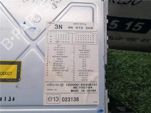 Radio CHEVROLET CAPTIVA (C100, C140) 2.0 D 4WD | BP31898867E6