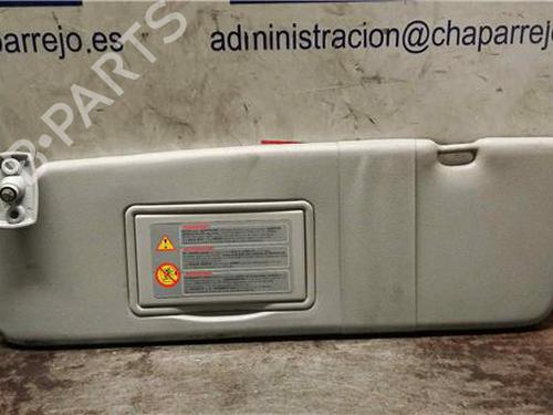 Used Left sun visor RENAULT ESPACE III (JE0_) 2.2 dCi (JE0K) (130 hp) 31895279