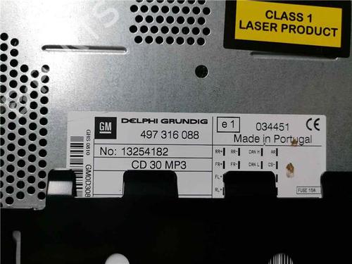 Radio OPEL CORSA D (S07) 1.3 CDTI (L08, L68) | BP31899372E6