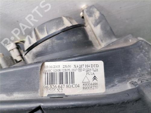 Right headlight CITROËN C5 I (DC_) 2.0 HDi (DCRHZB, DCRHZE) | BP32486494C29