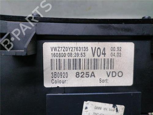Instrument cluster VW PASSAT B5.5 (3B3) 1.9 TDI | BP32253677C47