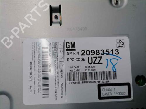 Radio OPEL ASTRA J (P10) 1.7 CDTI (68) | BP31900762E6 - Image 5