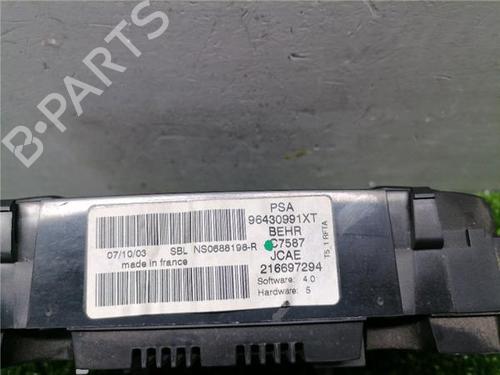 Climate control PEUGEOT 307 SW (3H) 2.0 HDI 110 | BP32399548I5