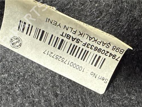 Rear parcel shelf RENAULT CLIO IV (BH_) 1.5 dCi 90 | BP32200274C85