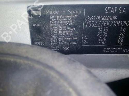 Used Parts SEAT CORDOBA (6K1, 6K2)  1.4 i  4409848