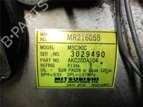 AC compressor MITSUBISHI GALANT VIII (EA_) 2.5 V6 24V (EA5A) | BP31896877M34