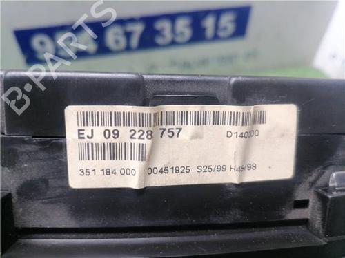 Instrument cluster OPEL ZAFIRA A MPV (T98) 2.0 DI 16V (F75) | BP31897890C47