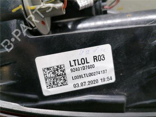 Left taillight HYUNDAI TUCSON (NX4E, NX4A) 1.6 CRDi | BP31894419C34