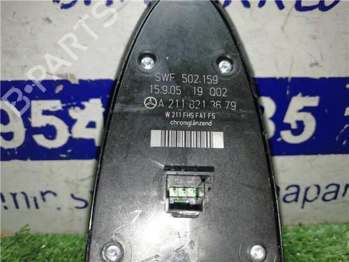 Left front window switch MERCEDES-BENZ E-CLASS (W211) E 320 CDI 4-matic (211.089) | BP31897719I27