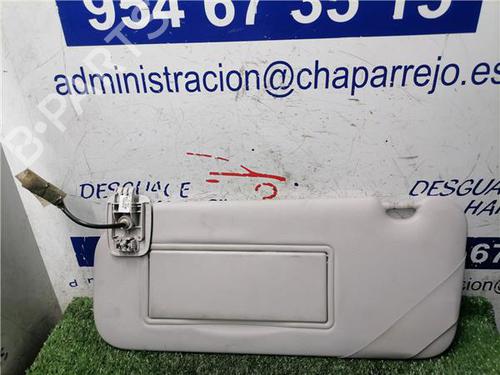 Venstre solskærm PEUGEOT 407 (6D_) 2.0 HDi 135 (6DRHRH, 6DRHRE, 6DRHRG, 6DRHRJ) (136 hp) 31898824