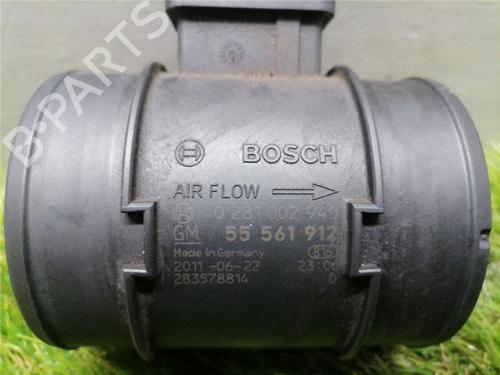 Mass air flow sensor OPEL ASTRA J (P10) 1.7 CDTI (68) | BP31901043M95 