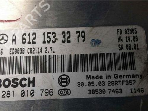 Control unit MERCEDES-BENZ M-CLASS (W163) ML 270 CDI (163.113) | BP31889178M11 - Image 2