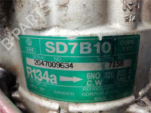 AC compressor VW POLO III (6N1) 75 1.6 | BP31896652M34