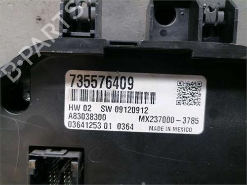 Climate control FIAT 500 C (312_) 1.2 (312CXA1A, 312AXA1A) | BP36146604I5 - Image 4