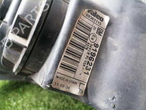 Left headlight OPEL CORSA C (X01) 1.7 DI (F08, F68) | BP37163181C28  - Image 5
