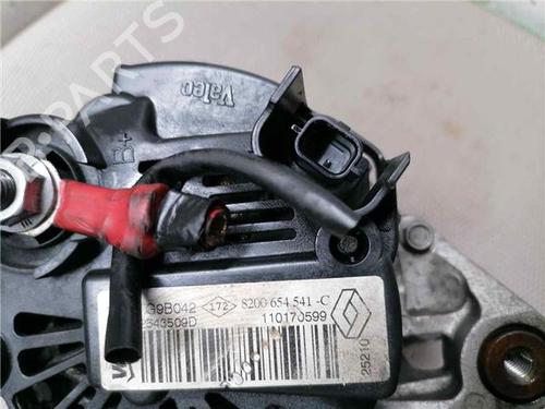 Alternator RENAULT MODUS / GRAND MODUS (F/JP0_) 1.2 (JP0C, JP0K, FP0C, FP0K, FP0P, JP0P, JP0T) | BP31890387M7 
