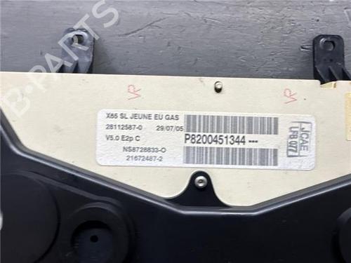 Instrument cluster RENAULT CLIO II Hatchback Van (SB0/1/2_) 1.5 dCi (SB07) | BP33058505C47 - Image 3