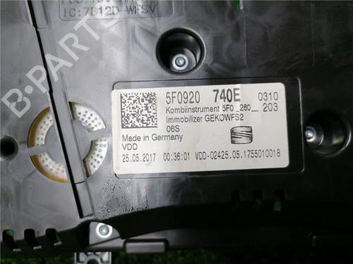 Instrument cluster SEAT LEON ST (5F8) 1.4 TSI | BP32716092C47 - Image 4