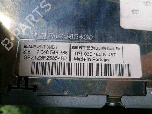 Radio SEAT LEON (1P1) 1.9 TDI | BP31899194E6