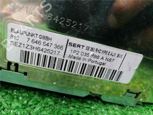 Radio SEAT LEON (1P1) 2.0 TDI | BP31899271E6