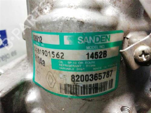 AC compressor RENAULT MODUS / GRAND MODUS (F/JP0_) 1.4 (JP01, JP0J) | BP31896878M34