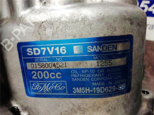 AC compressor MAZDA 3 (BK) 1.6 DI Turbo | BP31896631M34