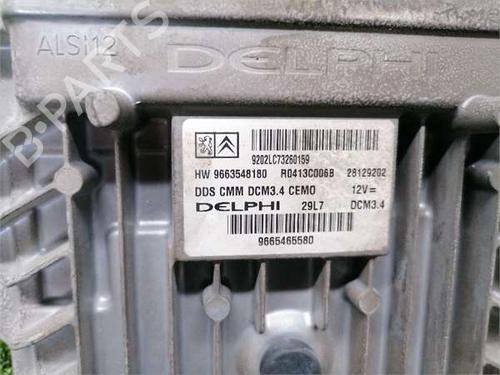 Control unit PEUGEOT 407 (6D_) 2.0 HDi (6DRHRH) | BP38004859M11 - Image 4