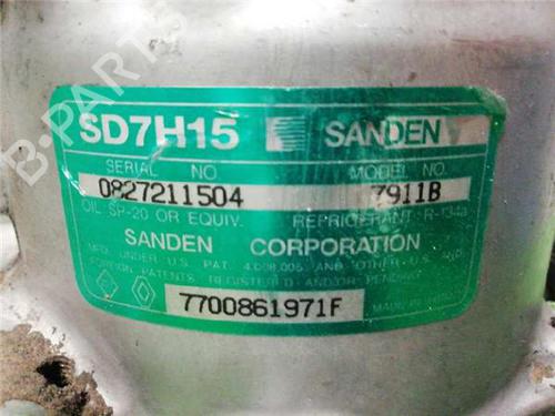 AC compressor RENAULT LAGUNA I (B56_, 556_) 2.2 D (B56F/2) | BP31896867M34 