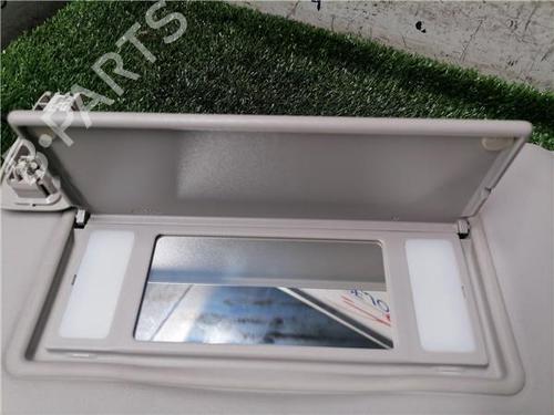 Left sun visor PEUGEOT 407 (6D_) 2.0 HDi 135 (6DRHRH, 6DRHRE, 6DRHRG, 6DRHRJ) | BP31898824I1