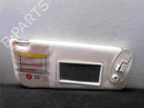 Used Right sun visor FIAT PUNTO EVO (199_) 1.3 D Multijet (199AXC1A, 199BXC1A, 199AXT1A, 199BXT1A) (75 hp) 31901127